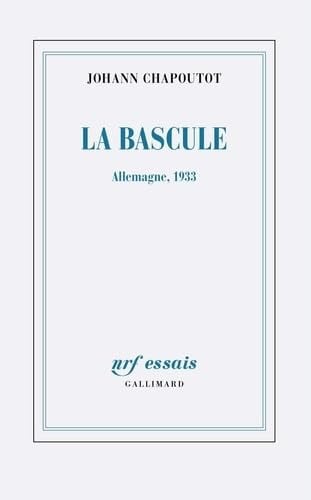La bascule: Allemagne, 1933
