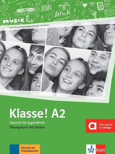 [9783126071321] Klasse! A2. Übungsbuch mit Audios online Deutsch für Jugendliche. Übungsbuch mit Audios