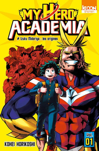 [9782355929489] My hero academia - Tome 1 - Izuku Midoriya : les origines