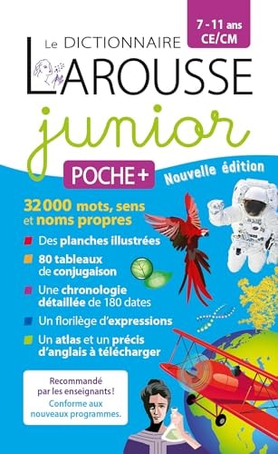 Dictionnaire Larousse Junior poche + CE/CM