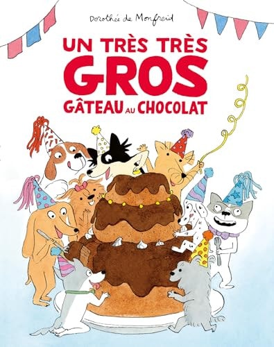 Un très très gros gâteau au chocolat