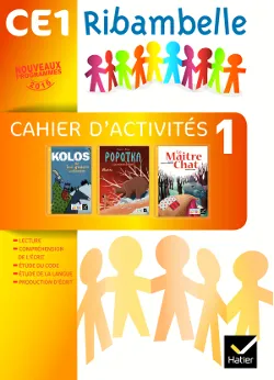 Ribambelle CE1 série Jaune éd. 2016 - Cahier d'activités 1 + Livret d'entrainement 1